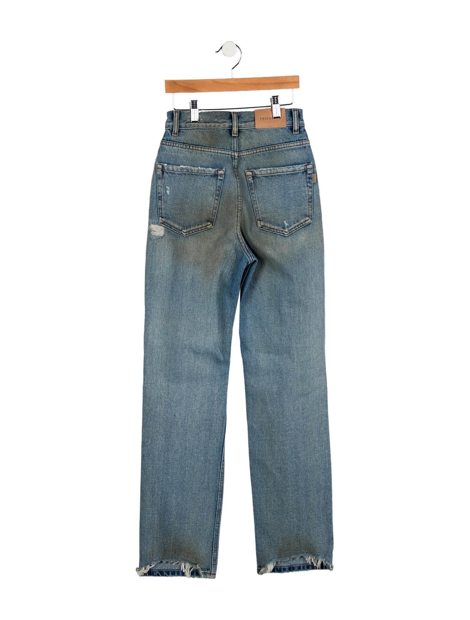 Retrofête High-Rise Straight Leg Jeans