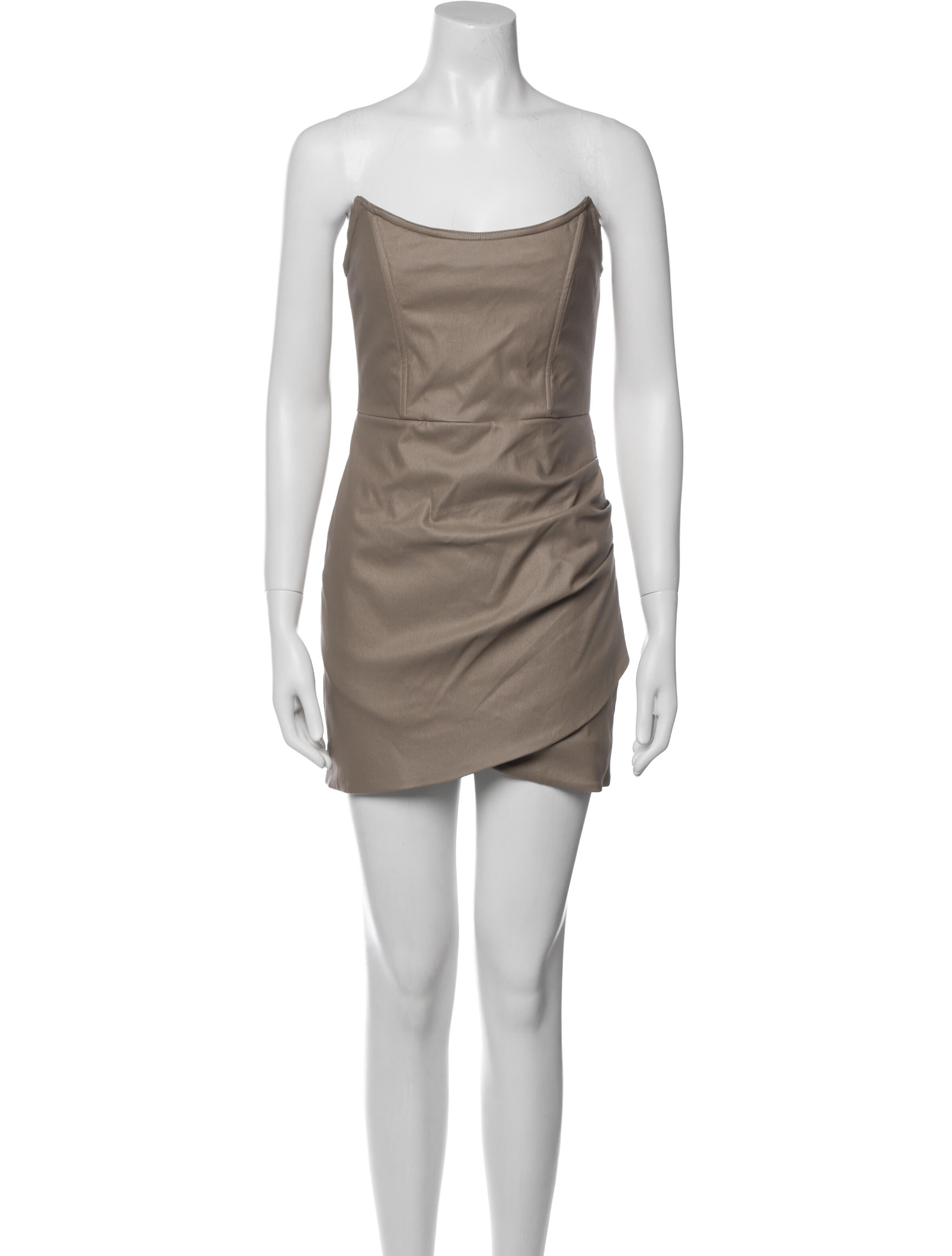 Retrofête Strapless Mini Dress