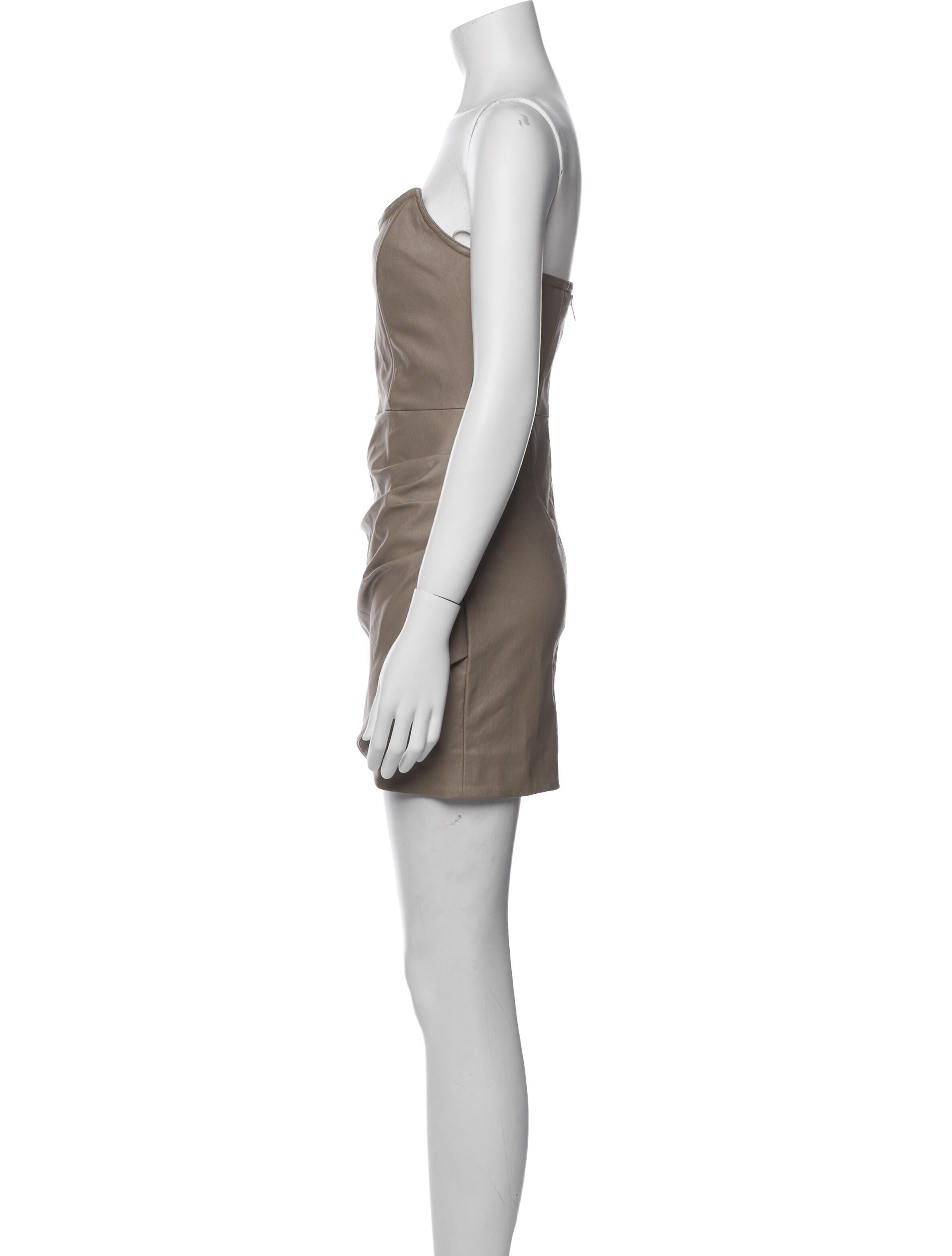 Retrofête Strapless Mini Dress