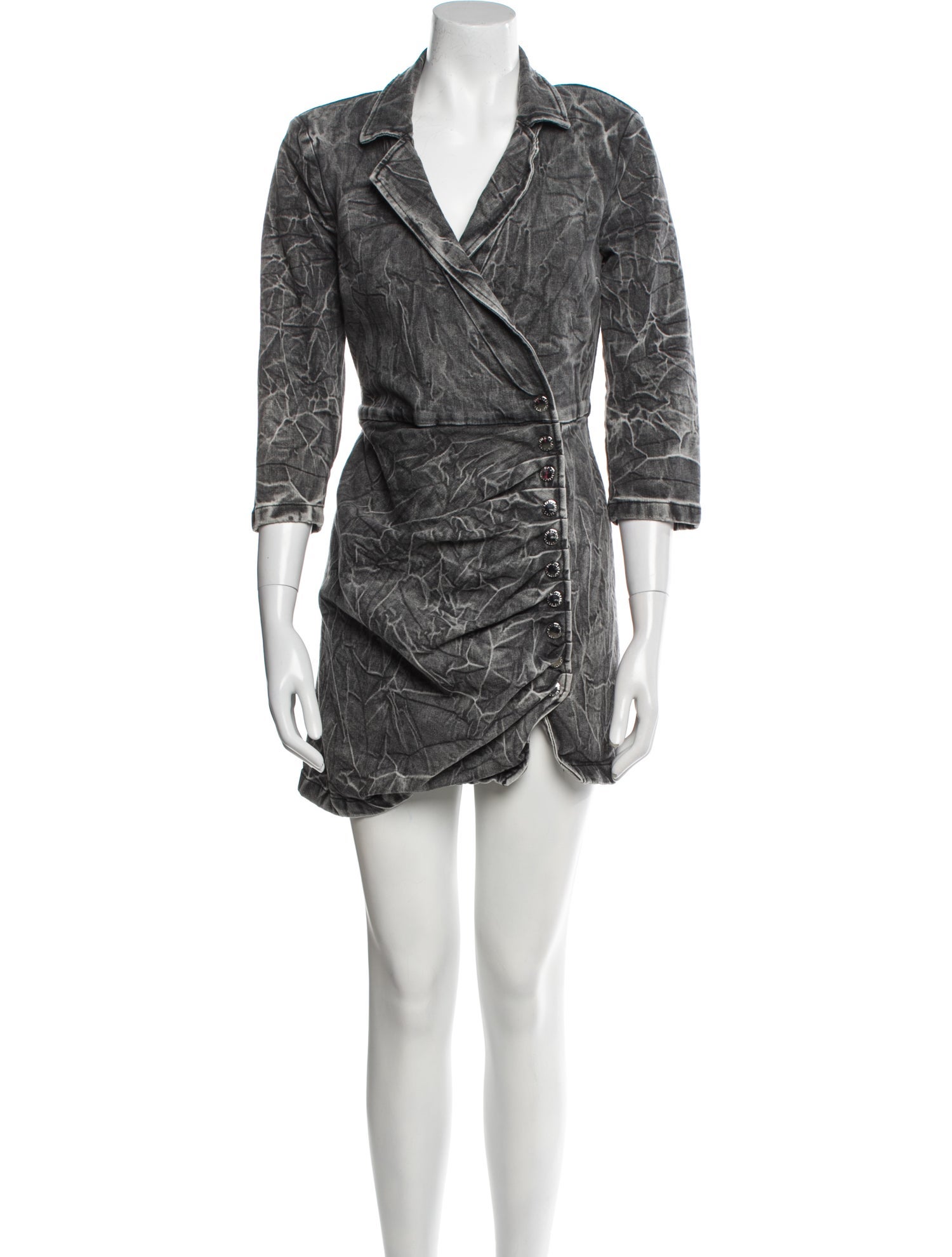 Retrofête V-Neck Mini Dress