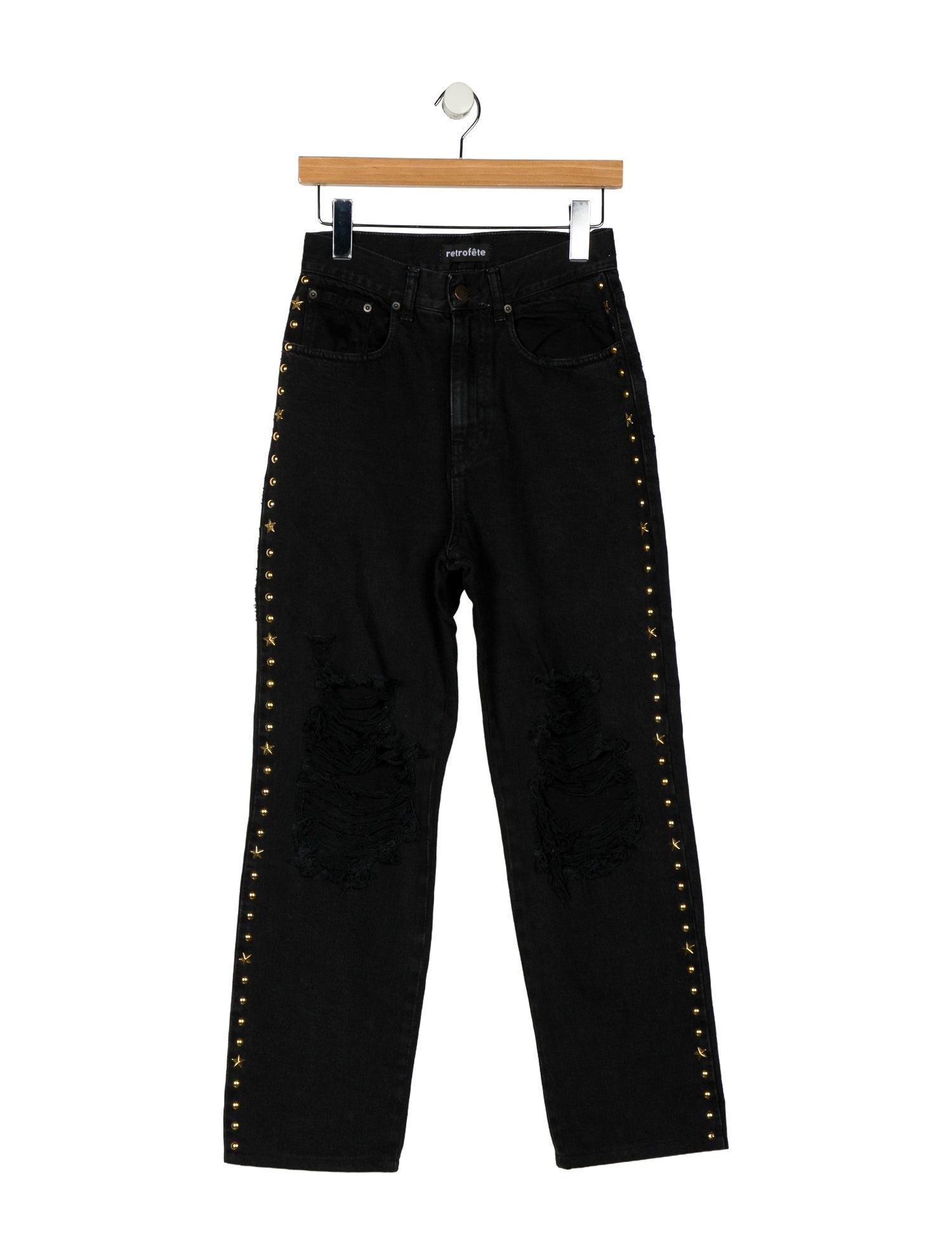 Retrofête High-Rise Straight Leg Jeans