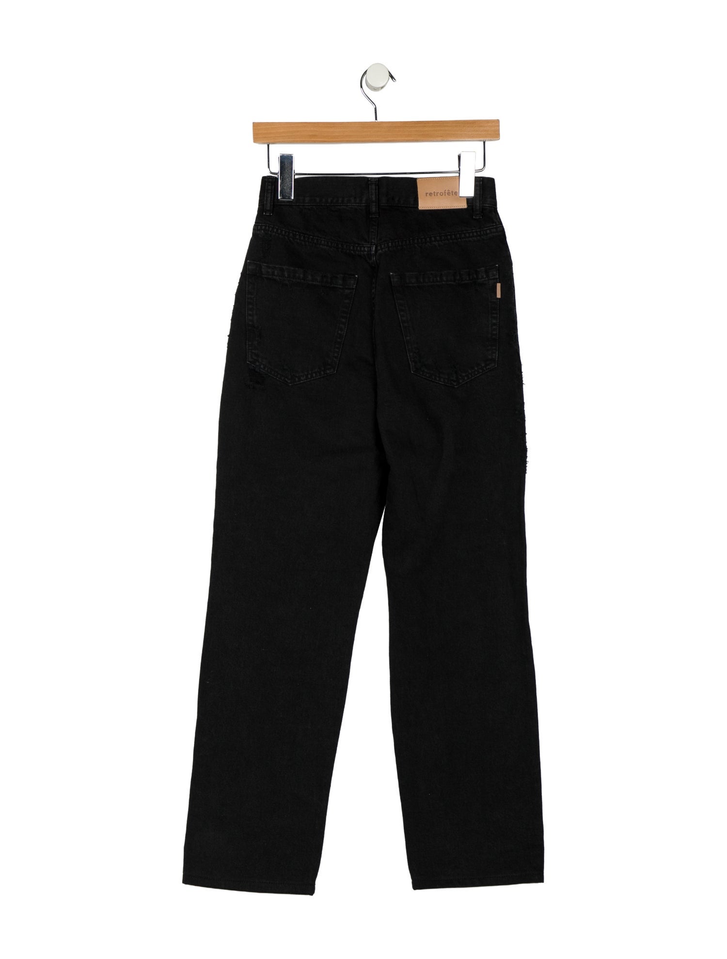 Retrofête High-Rise Straight Leg Jeans