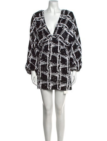 Retrofête Dresses Printed Mini Dress S