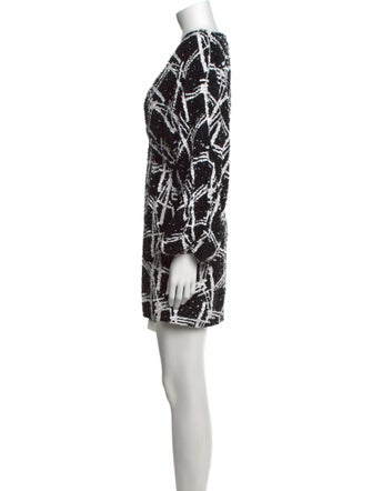 Retrofête Printed Mini Dress