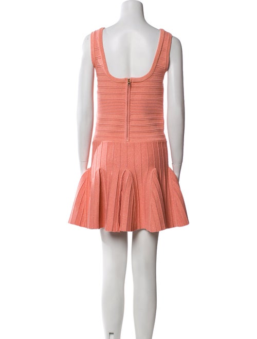 Retrofête Scoop Neck Mini Dress