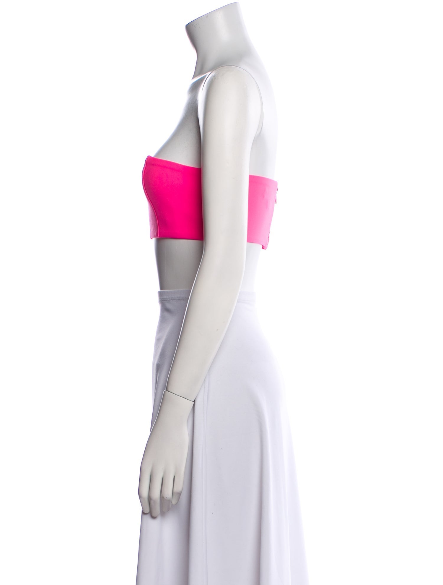 Retrofête Strapless Crop Top