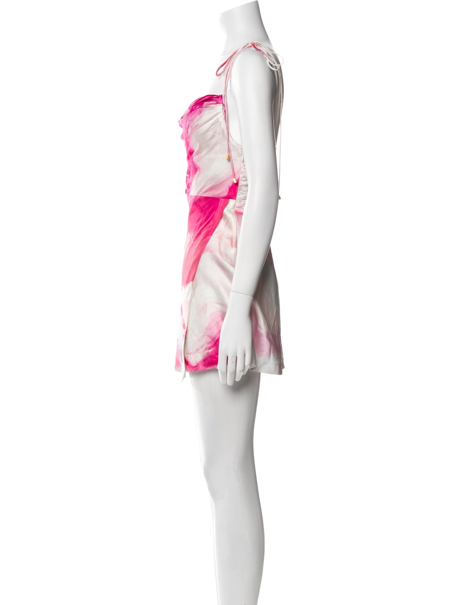 Retrofête Silk Mini Dress