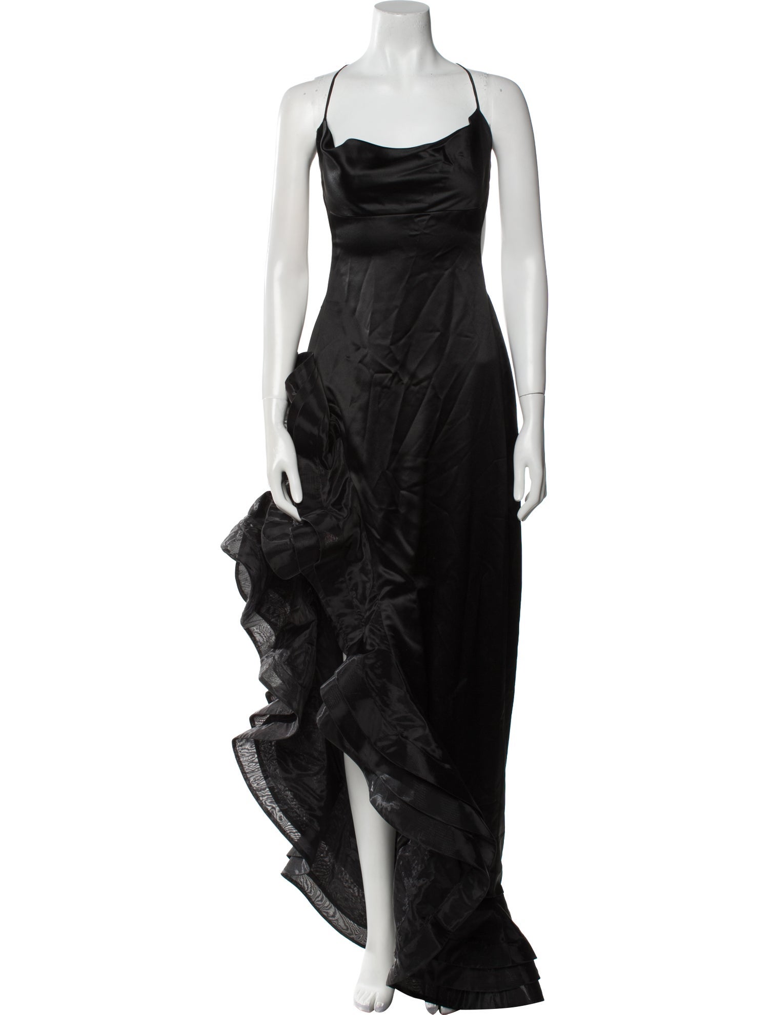 Retrofête Square Neckline Long Dress