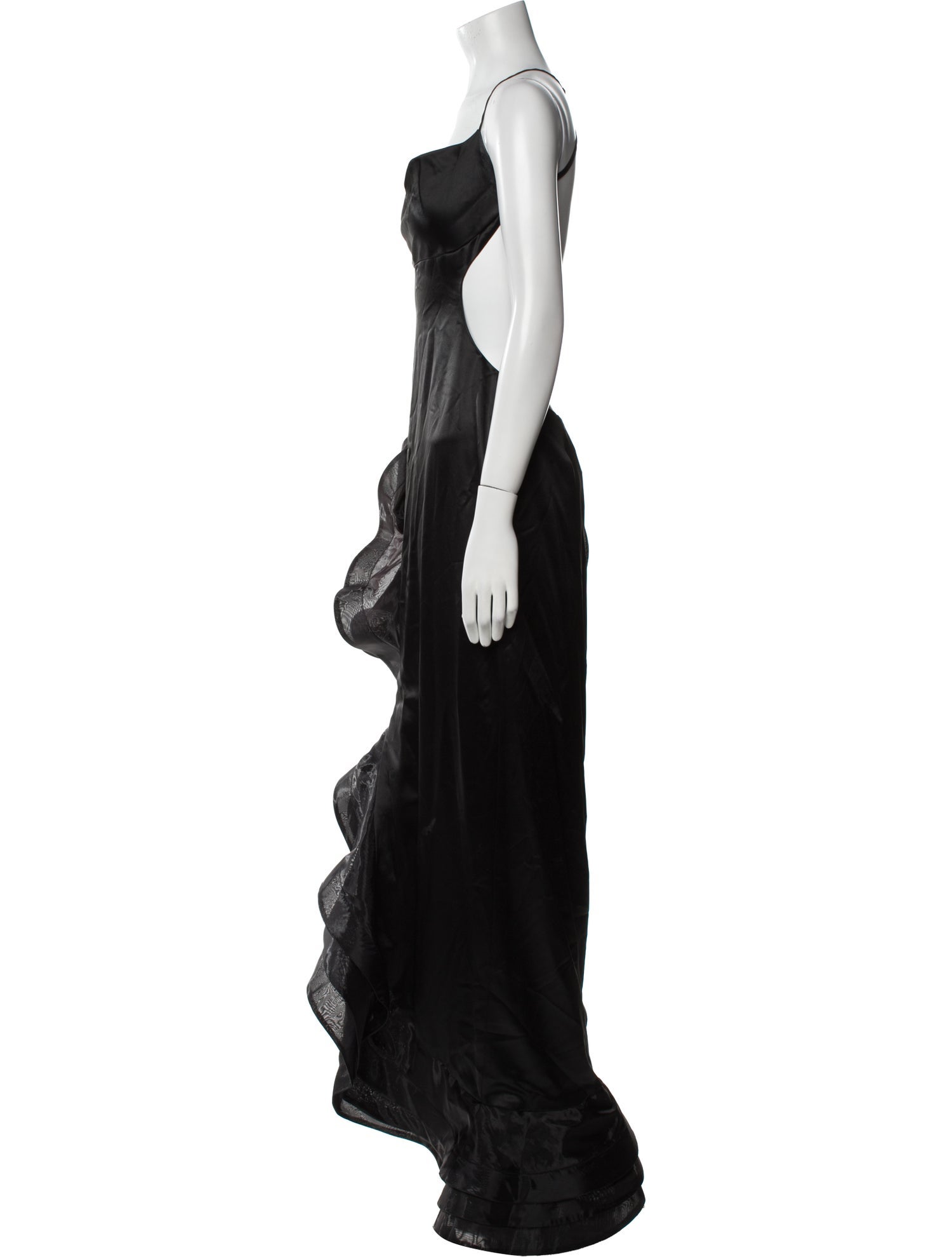 Retrofête Square Neckline Long Dress