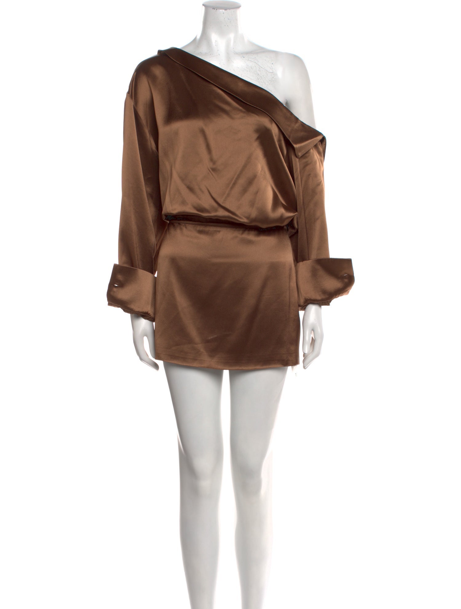 Retrofête One-Shoulder Mini Dress