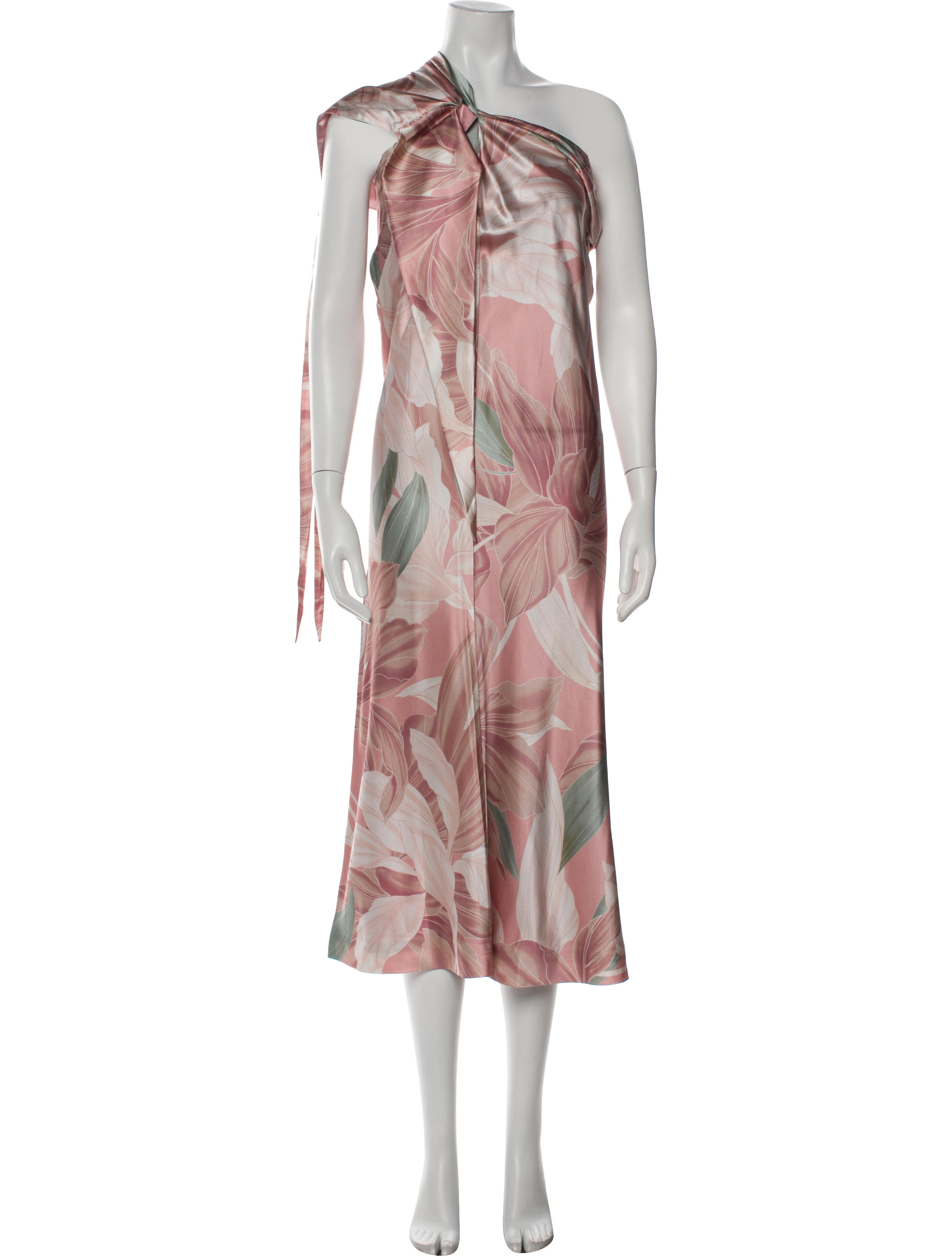 Retrofête Silk Long Dress w/ Tags