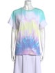 Retrofête Tie-Dye Print Scoop Neck T-Shirt