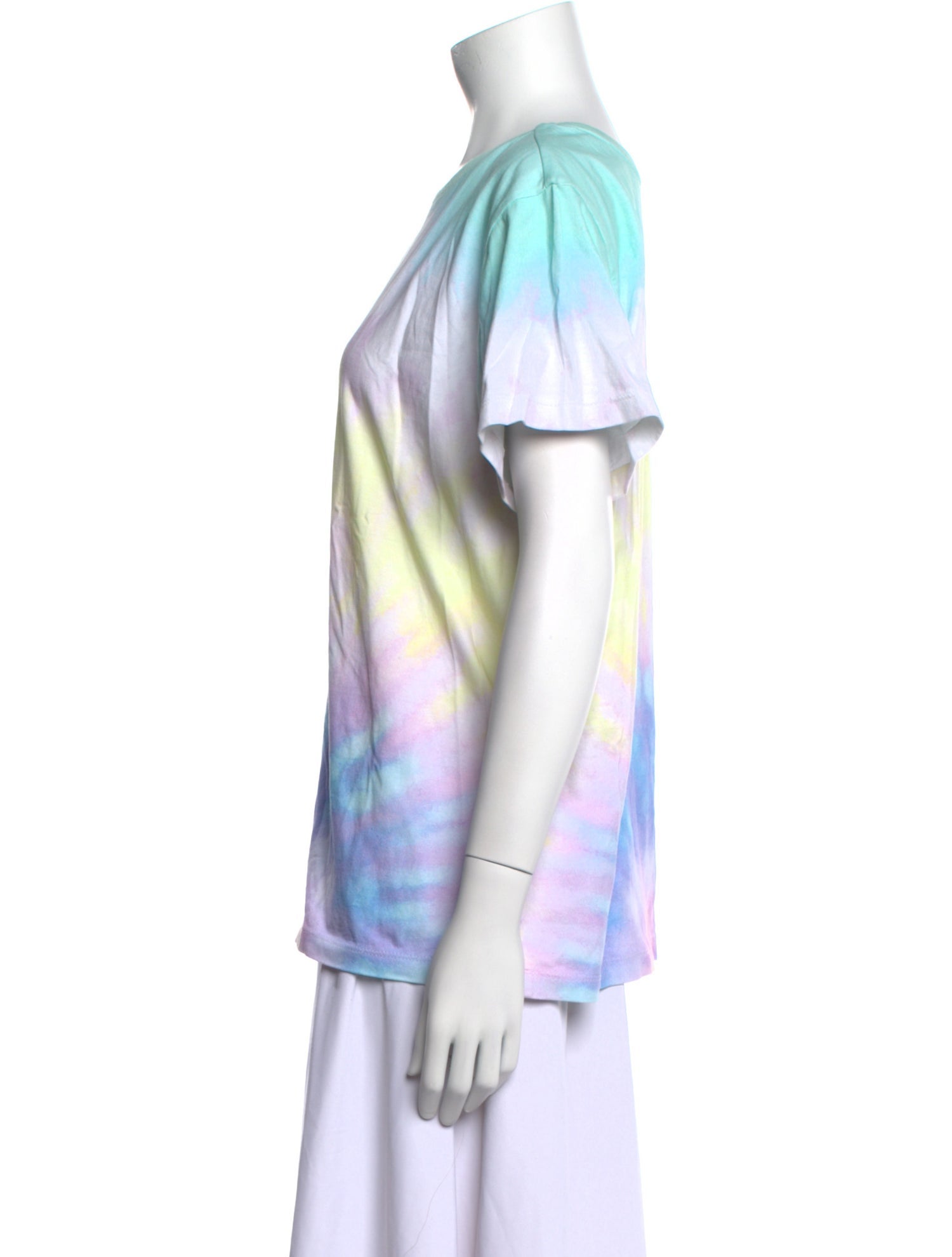 Retrofête Tie-Dye Print Scoop Neck T-Shirt
