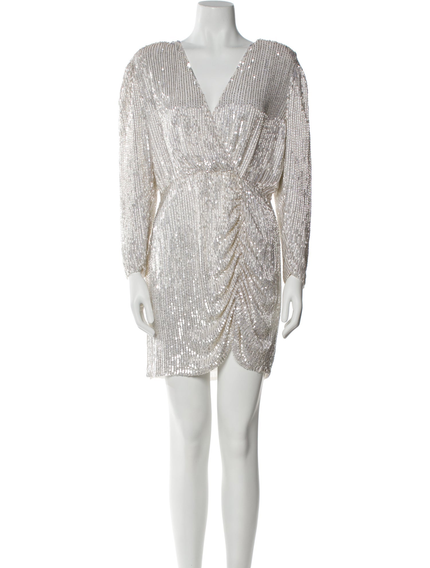 Retrofête V-Neck Mini Dress