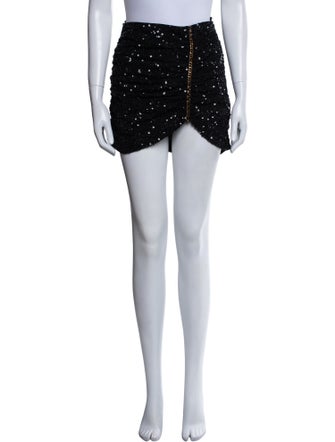 Retrofête Polka Dot Print Mini Skirt
