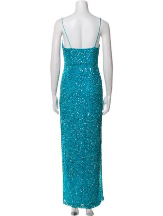 Retrofête Printed Long Dress