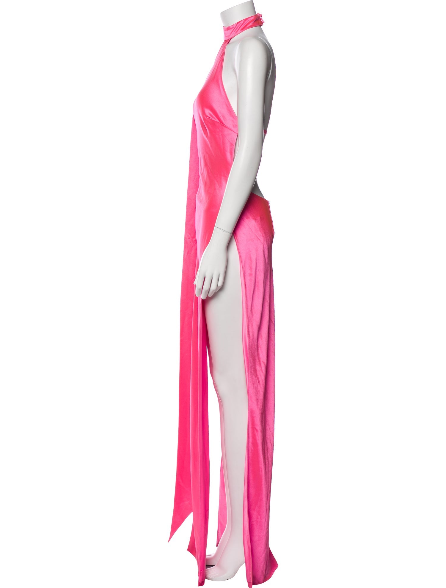 Retrofête Halterneck Long Dress