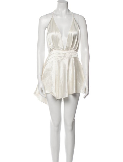 Retrofête V-Neck Mini Dress