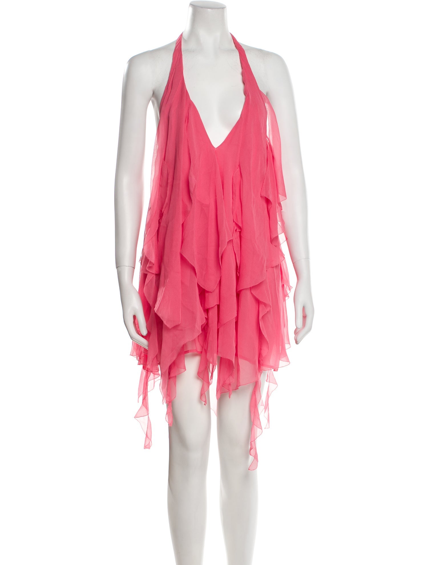 Retrofête Halterneck Mini Dress