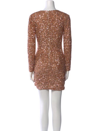 Retrofête Crew Neck Mini Dress