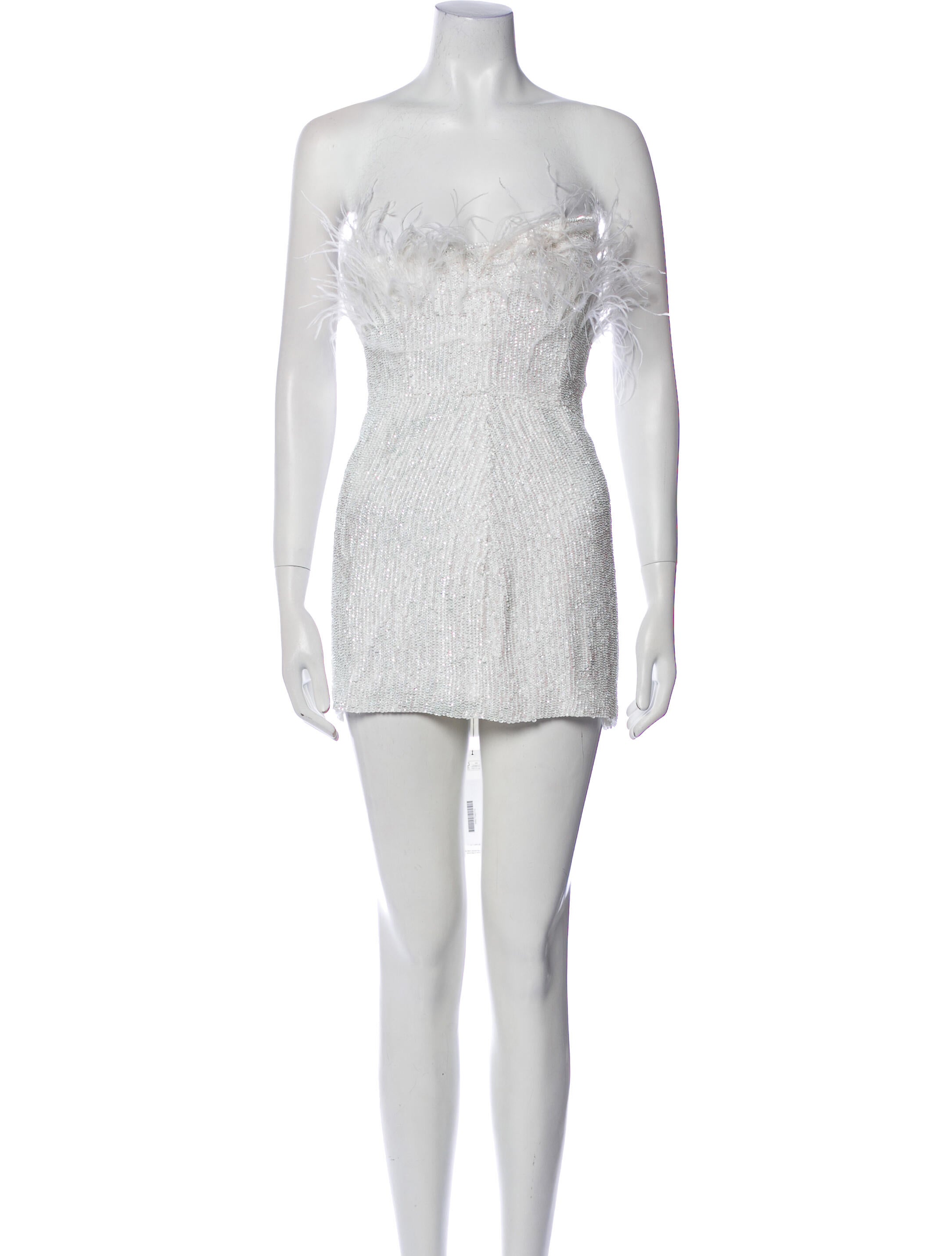 Retrofête Strapless Mini Dress