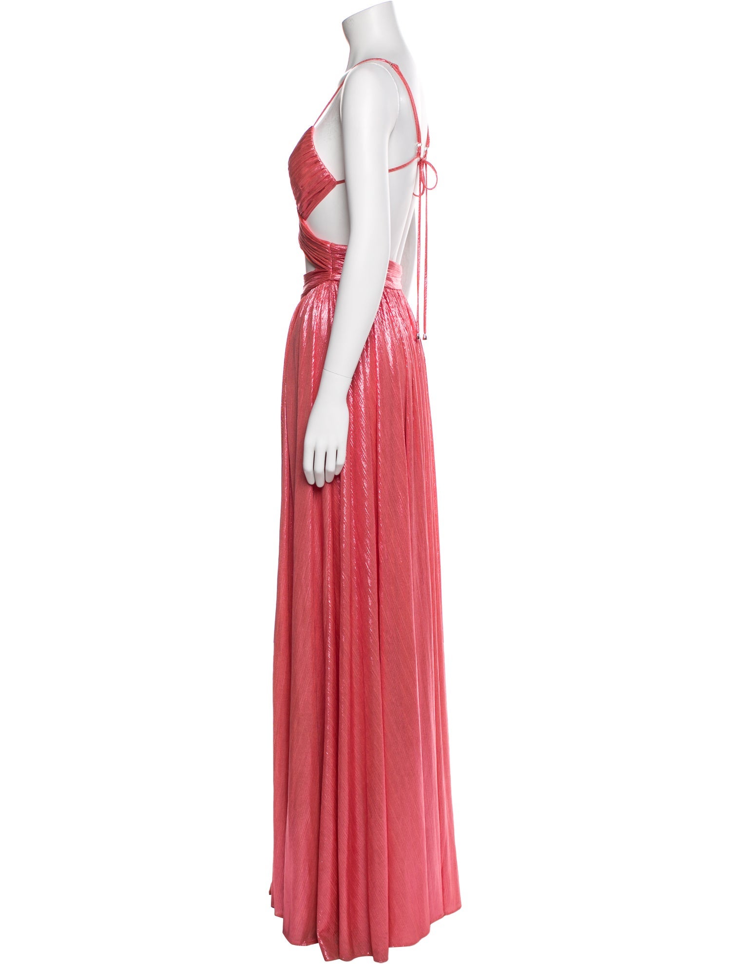 Retrofête V-Neck Long Dress