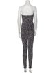 Retrofête Printed Strapless Jumpsuit