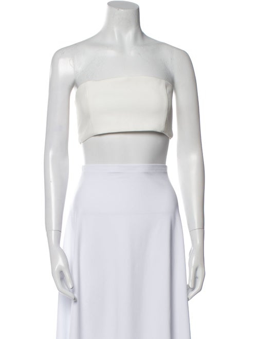 Retrofête Strapless Crop Top