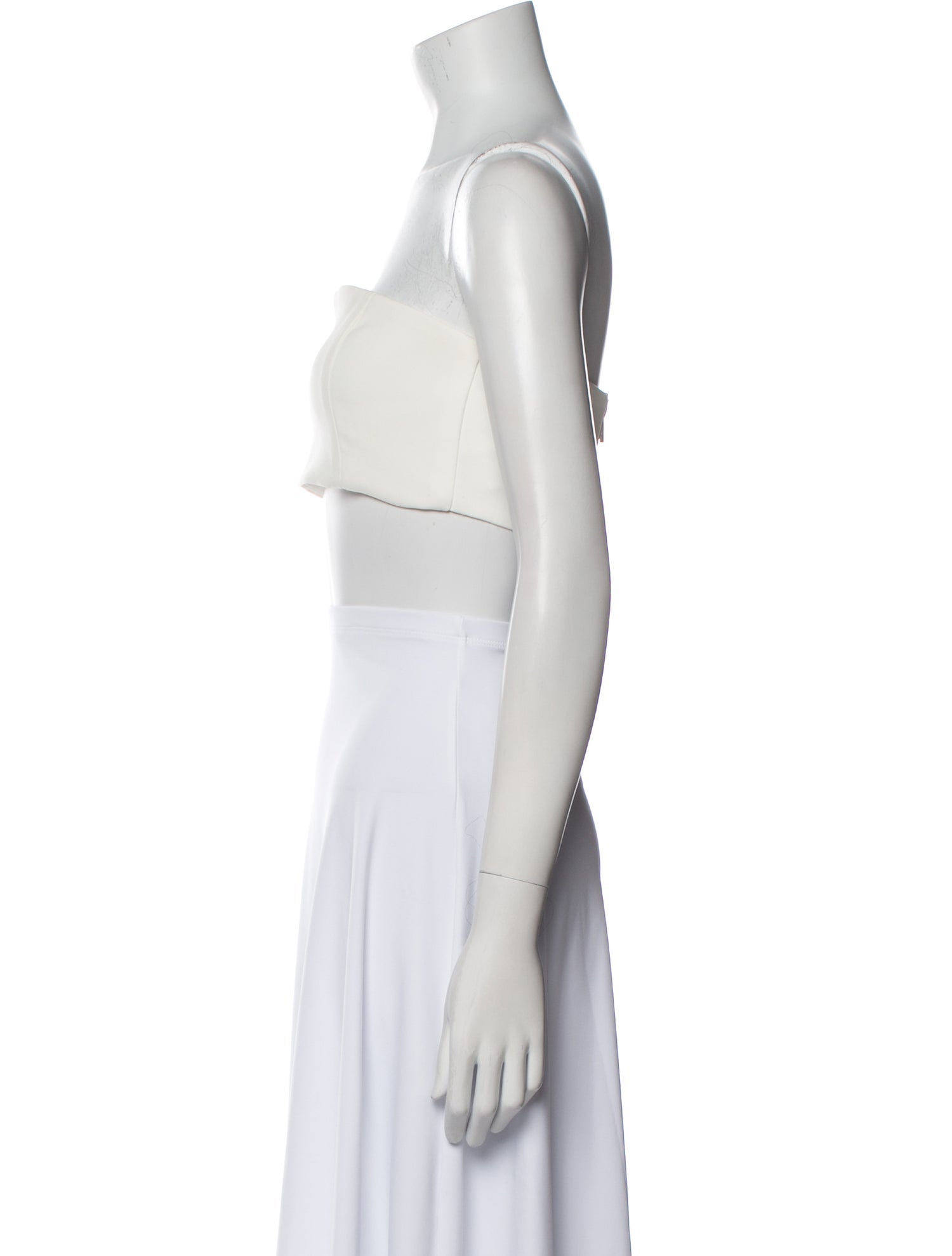 Retrofête Strapless Crop Top