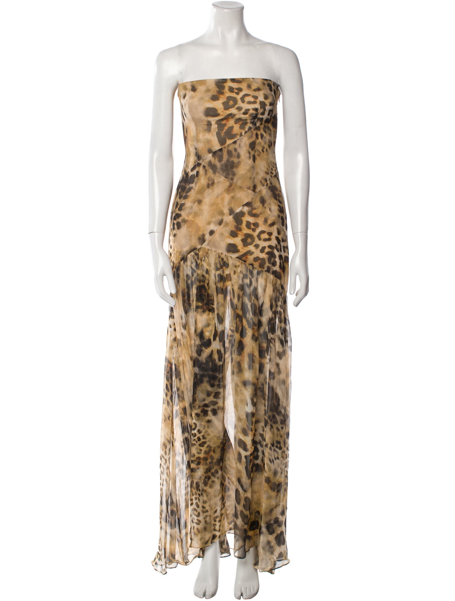 Retrofête Silk Long Dress