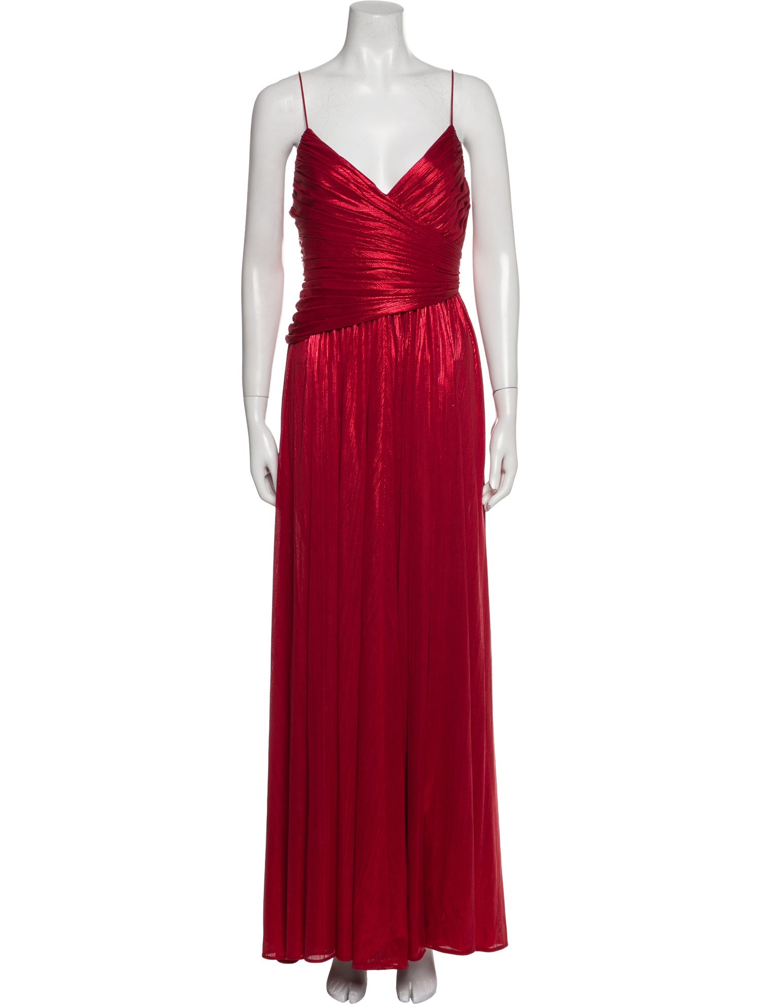 Retrofête V-Neck Long Dress