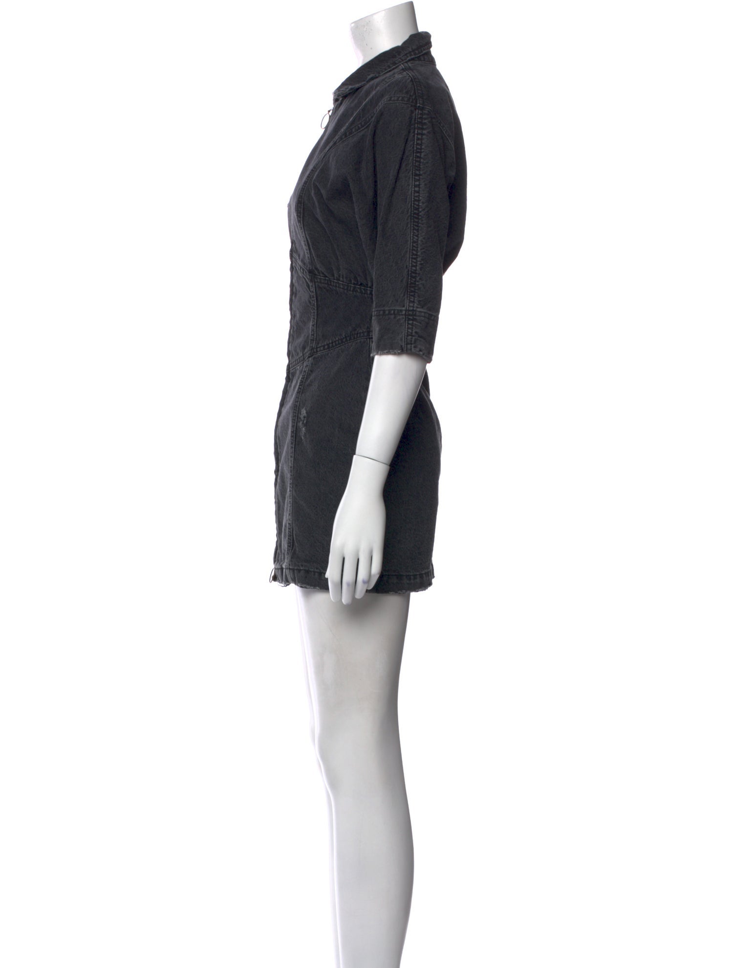 Retrofête Mock Neck Mini Dress