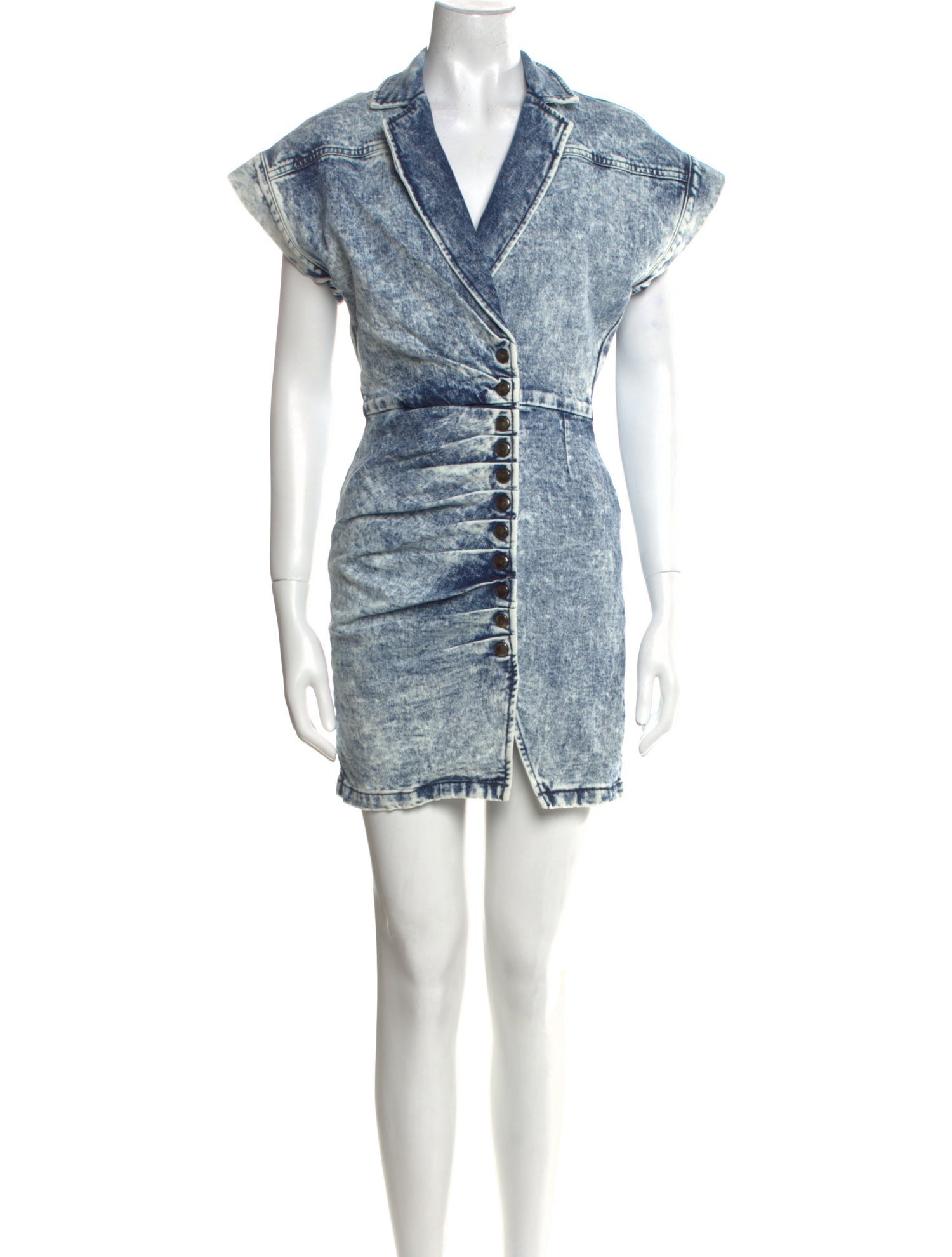 Retrofête V-Neck Mini Dress