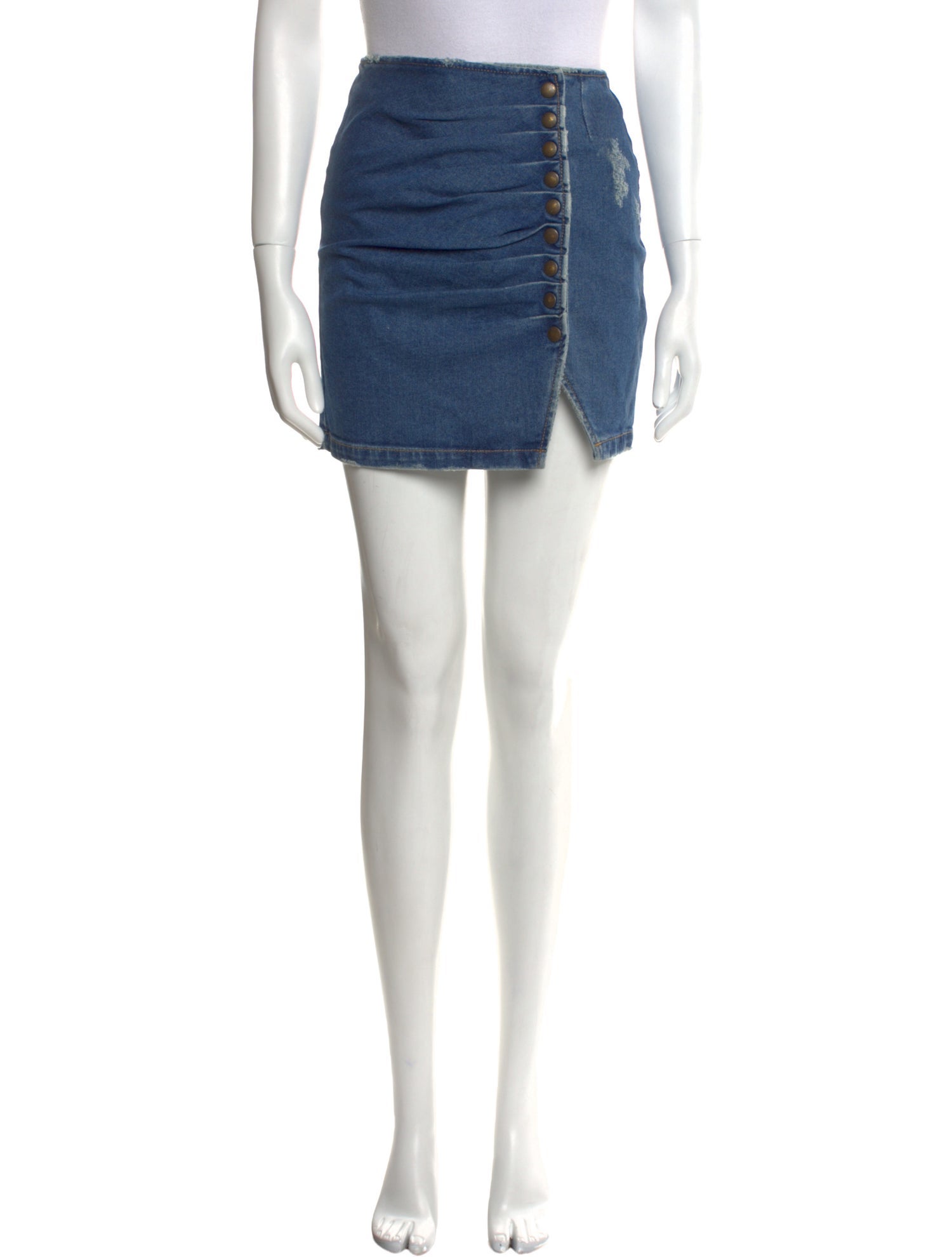 Retrofête Distressed Accents Mini Skirt w/ Tags