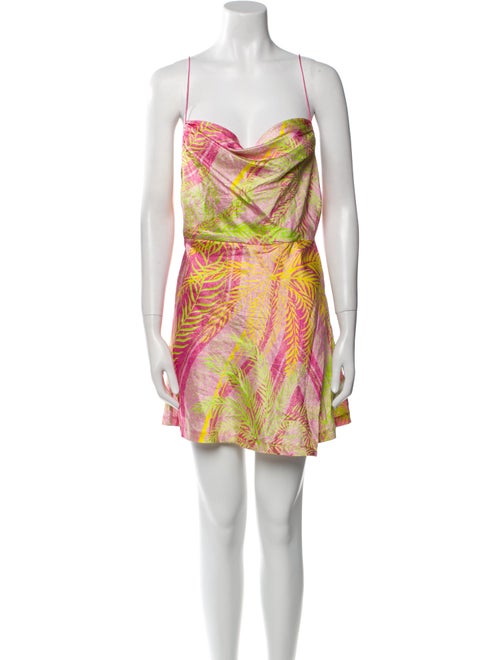 Retrofête Silk Mini Dress