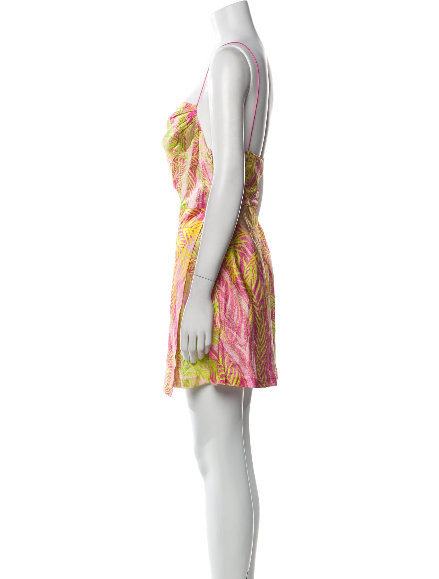 Retrofête Silk Mini Dress