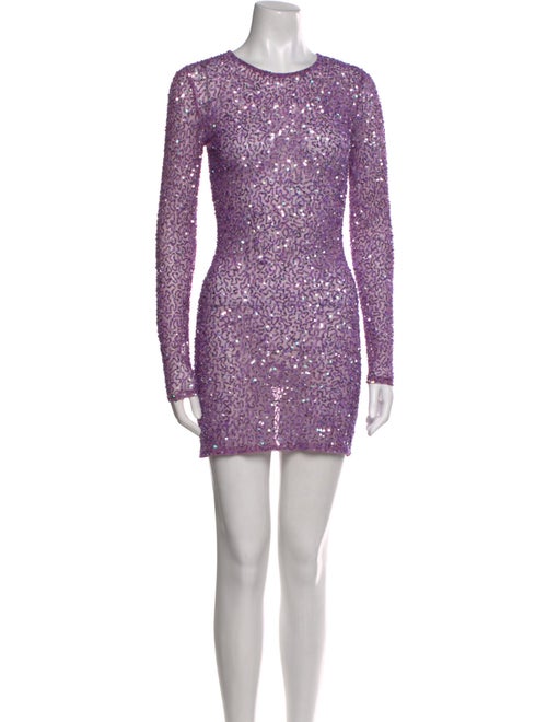 Retrofête Crew Neck Mini Dress