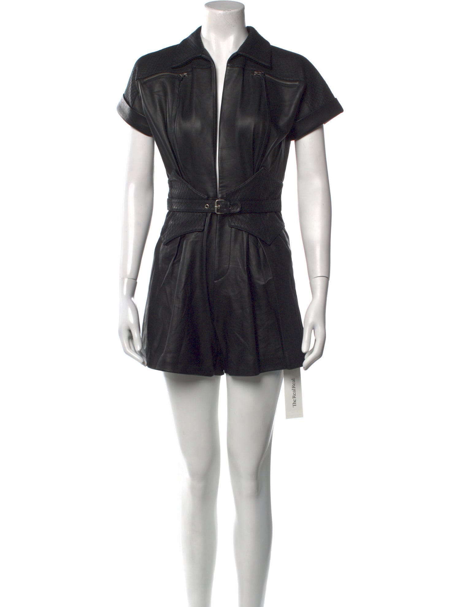 Retrofête Lamb Leather Romper