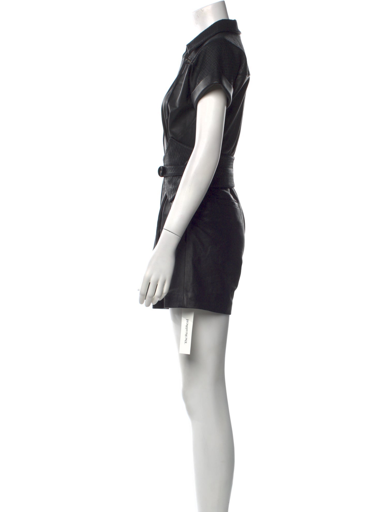 Retrofête Lamb Leather Romper