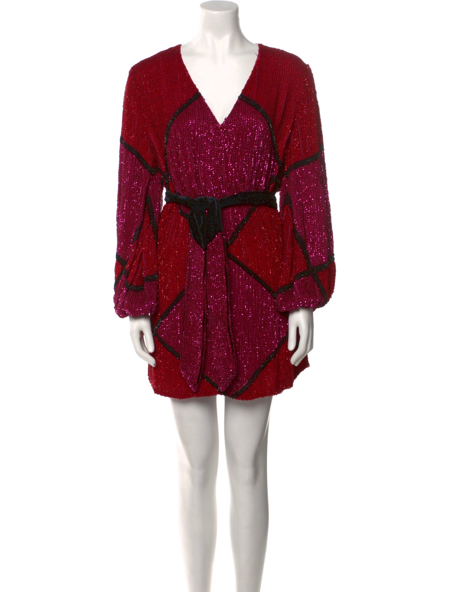 Retrofête Printed Mini Dress