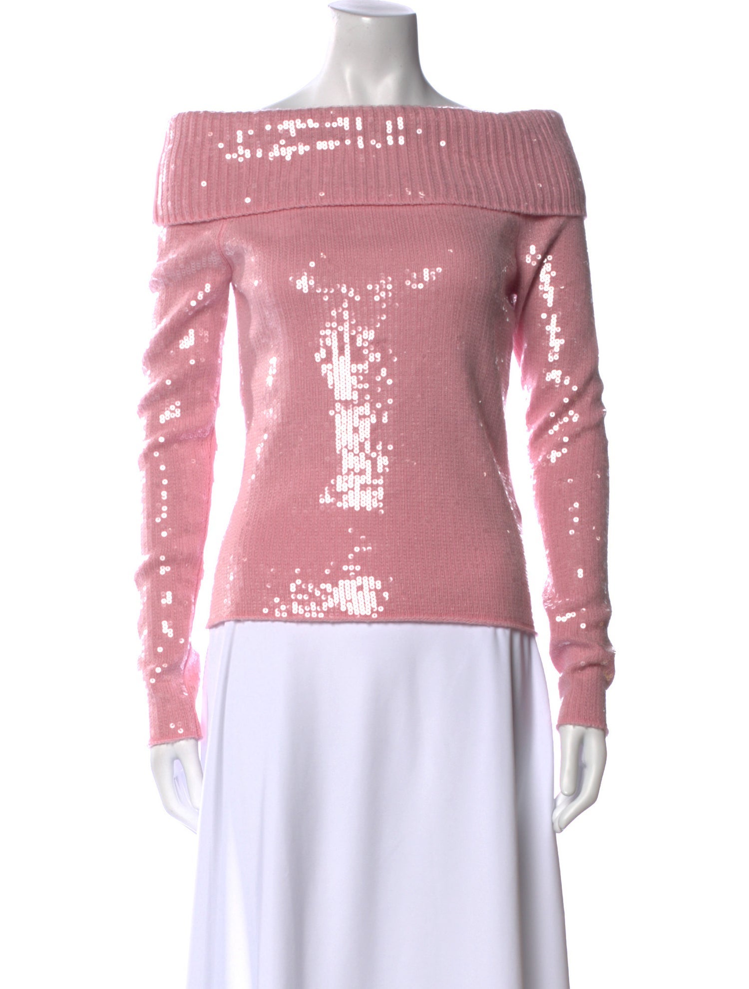 Retrofête Wool Off-The-Shoulder Top w/ Tags