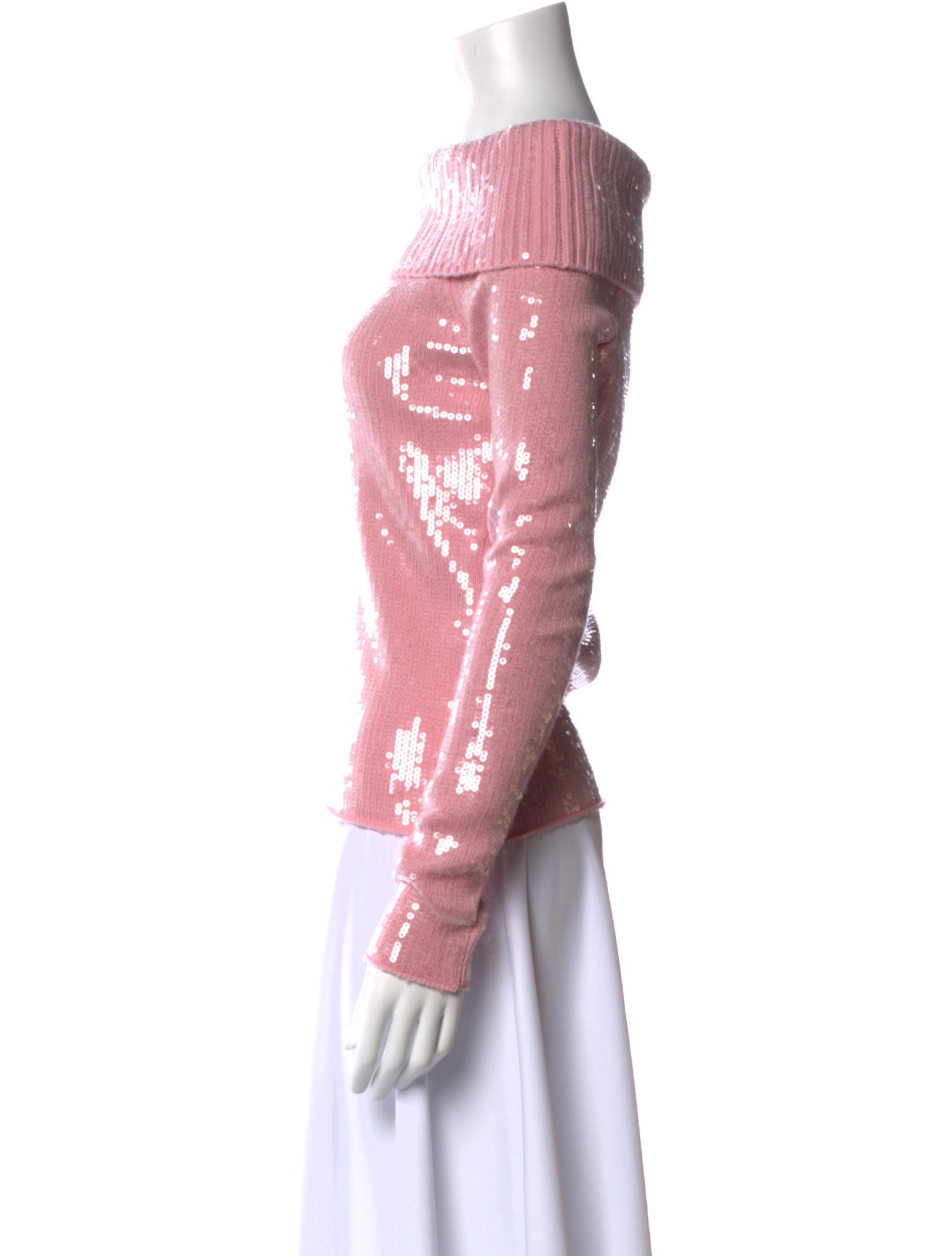 Retrofête Wool Off-The-Shoulder Top w/ Tags