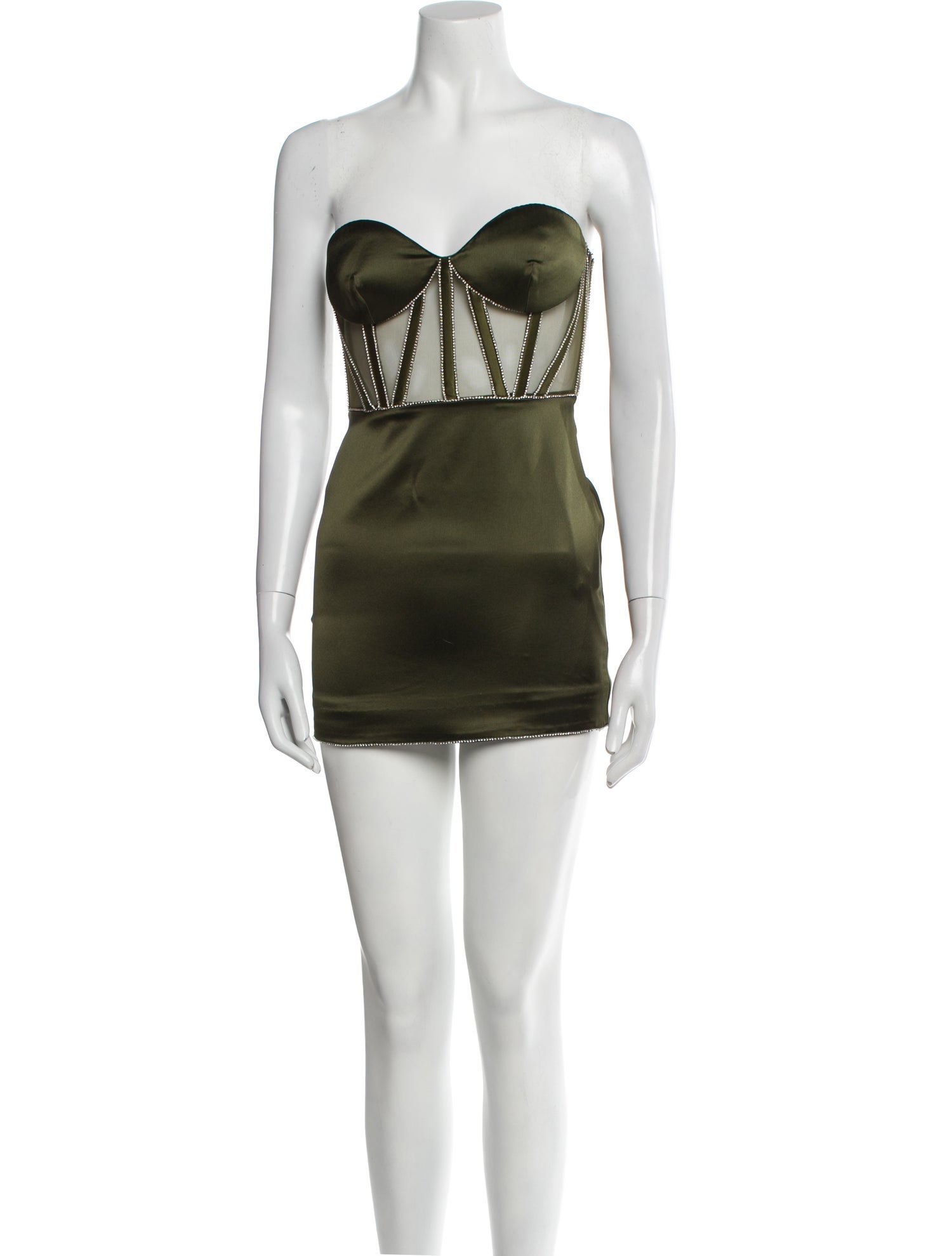 Retrofête Strapless Mini Dress