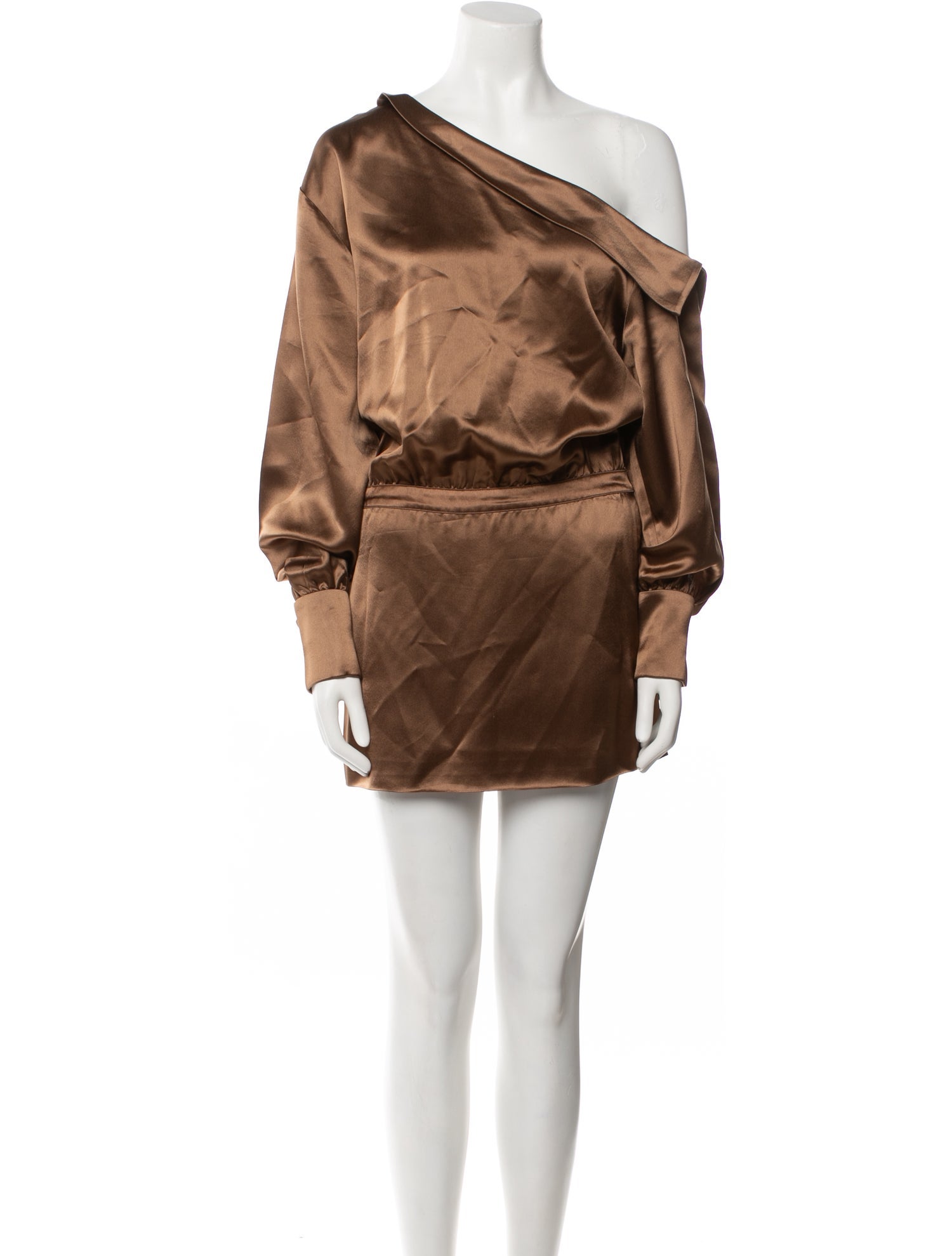 Retrofête One-Shoulder Mini Dress