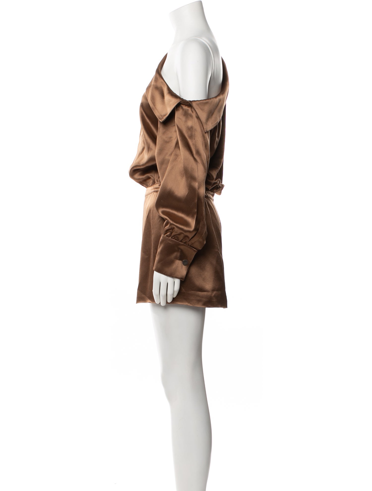 Retrofête One-Shoulder Mini Dress