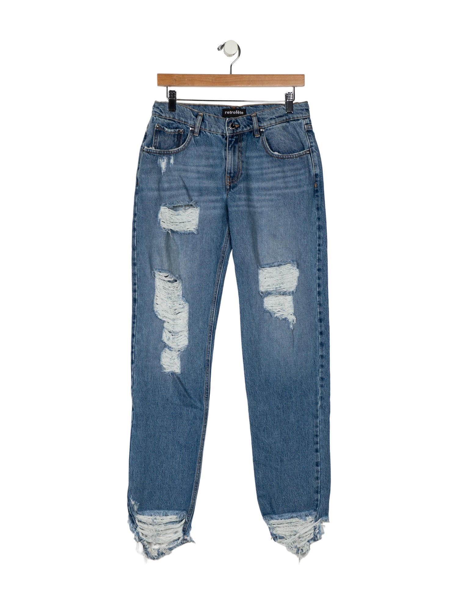 Retrofête Mid-Rise Skinny Leg Jeans