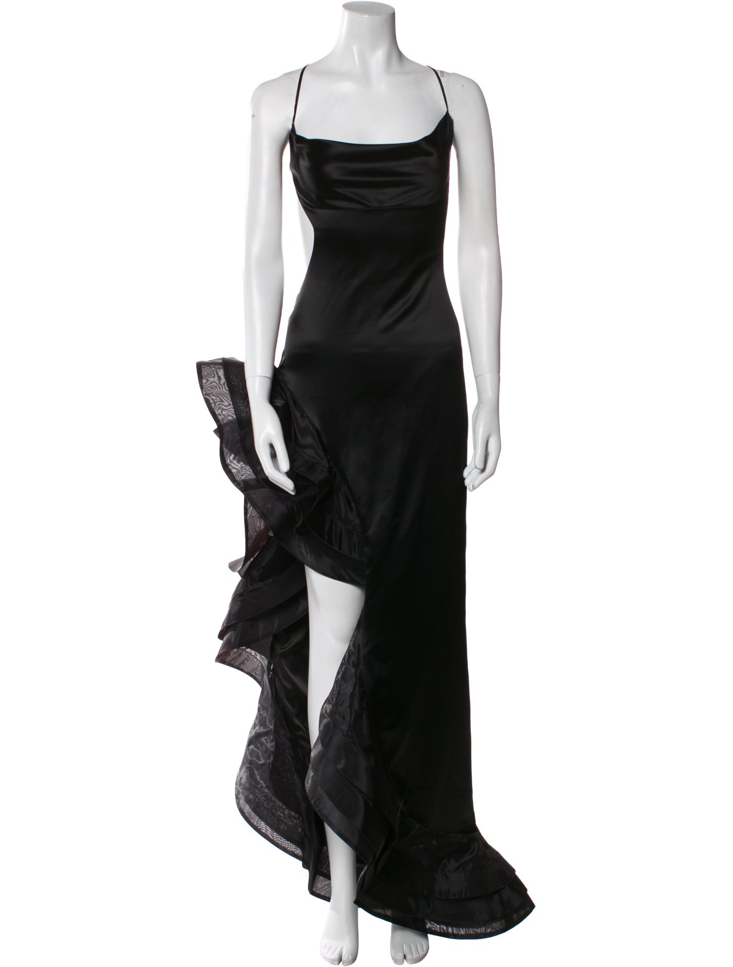 Retrofête Square Neckline Long Dress