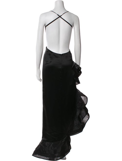 Retrofête Square Neckline Long Dress