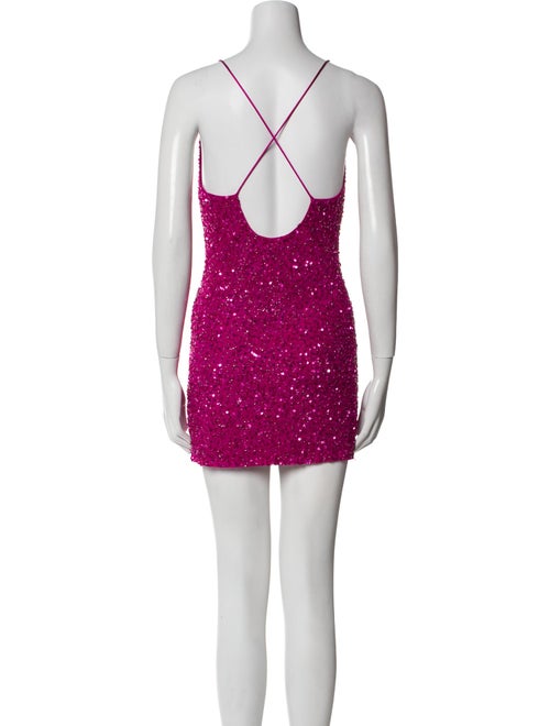 Retrofête Cowl Neck Mini Dress