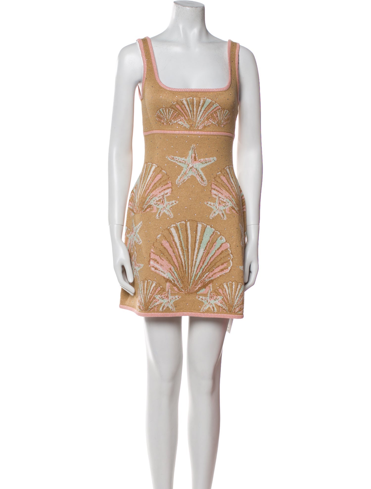 Retrofête Printed Mini Dress